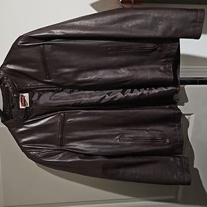 Rare Vintage Levi's Racer Jacket/ XXL/ Coffee